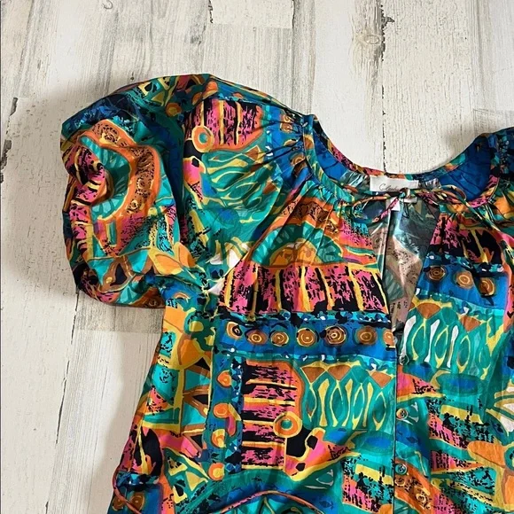 Cleobella Natia Paradiso Dress Size Small - Picture 3 of 12